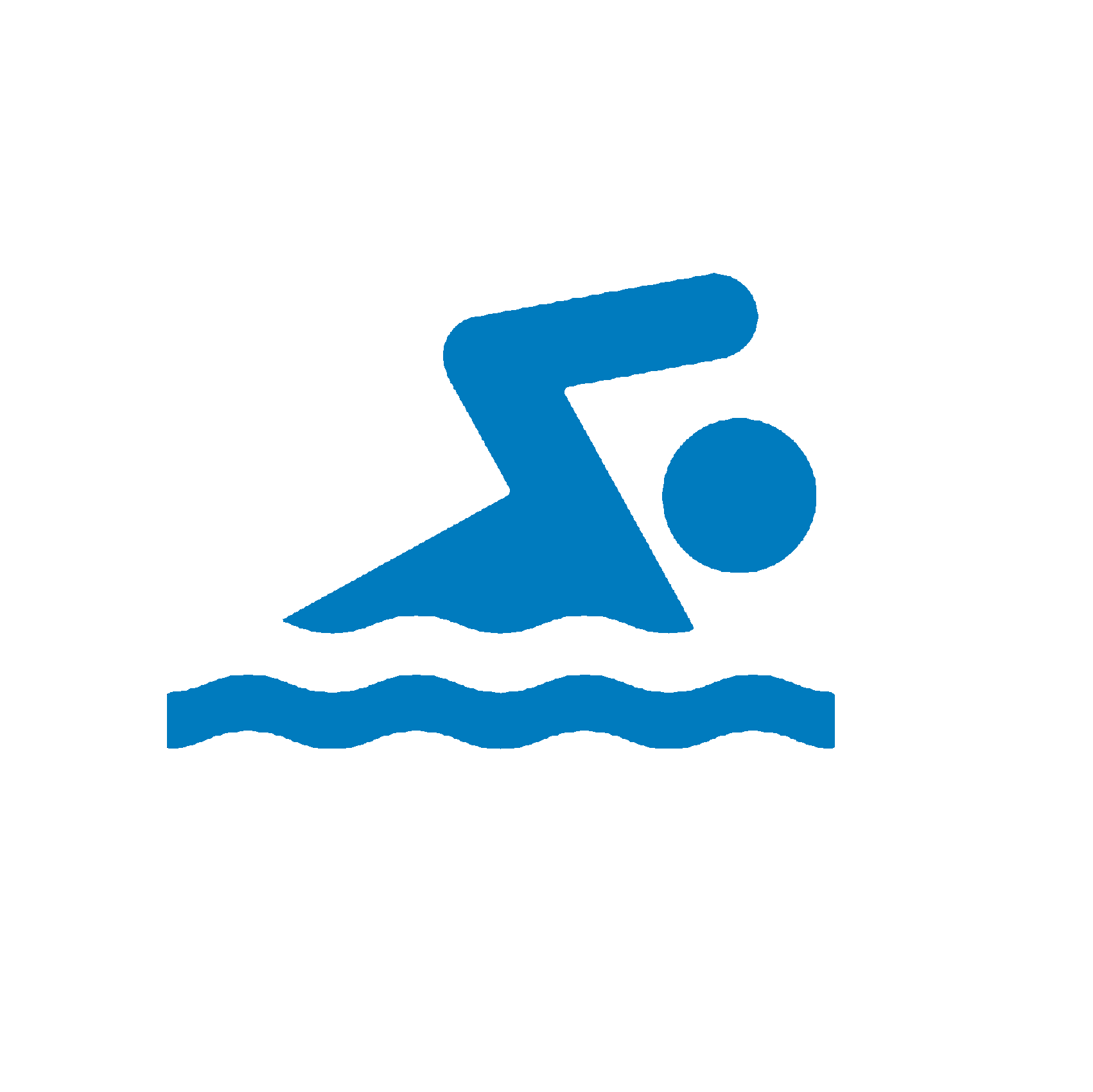 icoon Zwemwater
